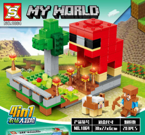 SX1064 Конструктор Майнкрафт(шт в кор 96) SX1064 Конструктор Майнкрафт(шт в кор 96)