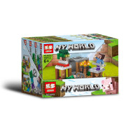 6019改小 конструктор майнкрафт（шт в кор 216)